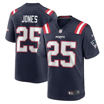 mens nike marcus jones navy new england patriots game playe